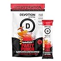 Devotion Nutrition HydroFLEX Water Flavoring Packets - Sugar-Free Hydration with Vitamins & Electrolytes - Dye-Free, Gluten-Free (Party Punch) 12-Pack