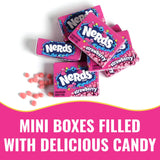 37.6 Lb. Bulk 1134 pieces Strawberry Nerds Mini Size Candy Boxes