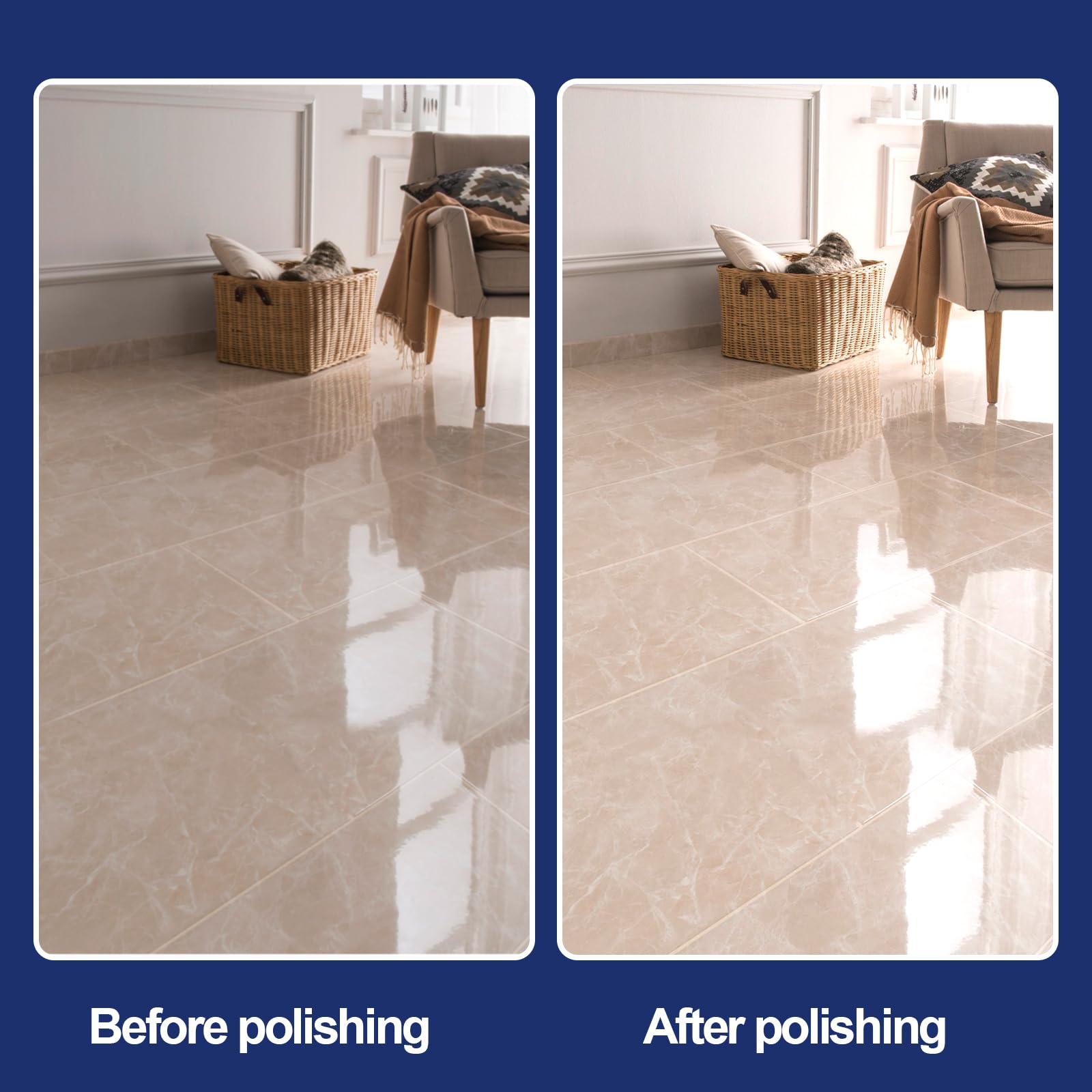 Marble Polishing Paste, Polishing Compound - Quartz Cleaner Countertop, Granite Cleaner & Marble Sealer and Protector-Multi-Surface Stone Care