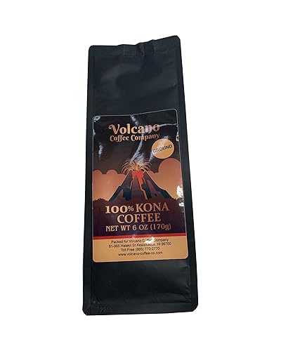 Volcano Coffee 100% Kona Coffee (6 oz) Ground