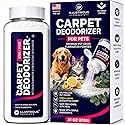 Carpet Deodorizer for Pets - Pet Odor Eliminator Powder for Strong Dog & Cat Urine Odors - Baking Soda Carpet Freshener for Carpets & Rugs - Lemon