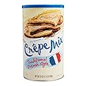 My Favorite Crepe Mix Traditional French Style - Quick Pantry Staples for Crepe Maker - Gourmet French Crepes Mix with Unbleached Wheat Flour & Nonfat Milk - French Pancakes Mix Collection (24 oz)