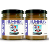 THEARG THE ARG | Pack x2 Chickpeas Hummus with Black Garlic | Dip your Chips Crackers Bread and More | Healthy Snacks 100% Natural