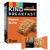 KIND Breakfast Bars Variety Pack - 60 Bars - Dark Chocolate Cocoa, Honey Oat, Peanut Butter, Blueberry Almond & Almond Butter - Healthy On-the-Go