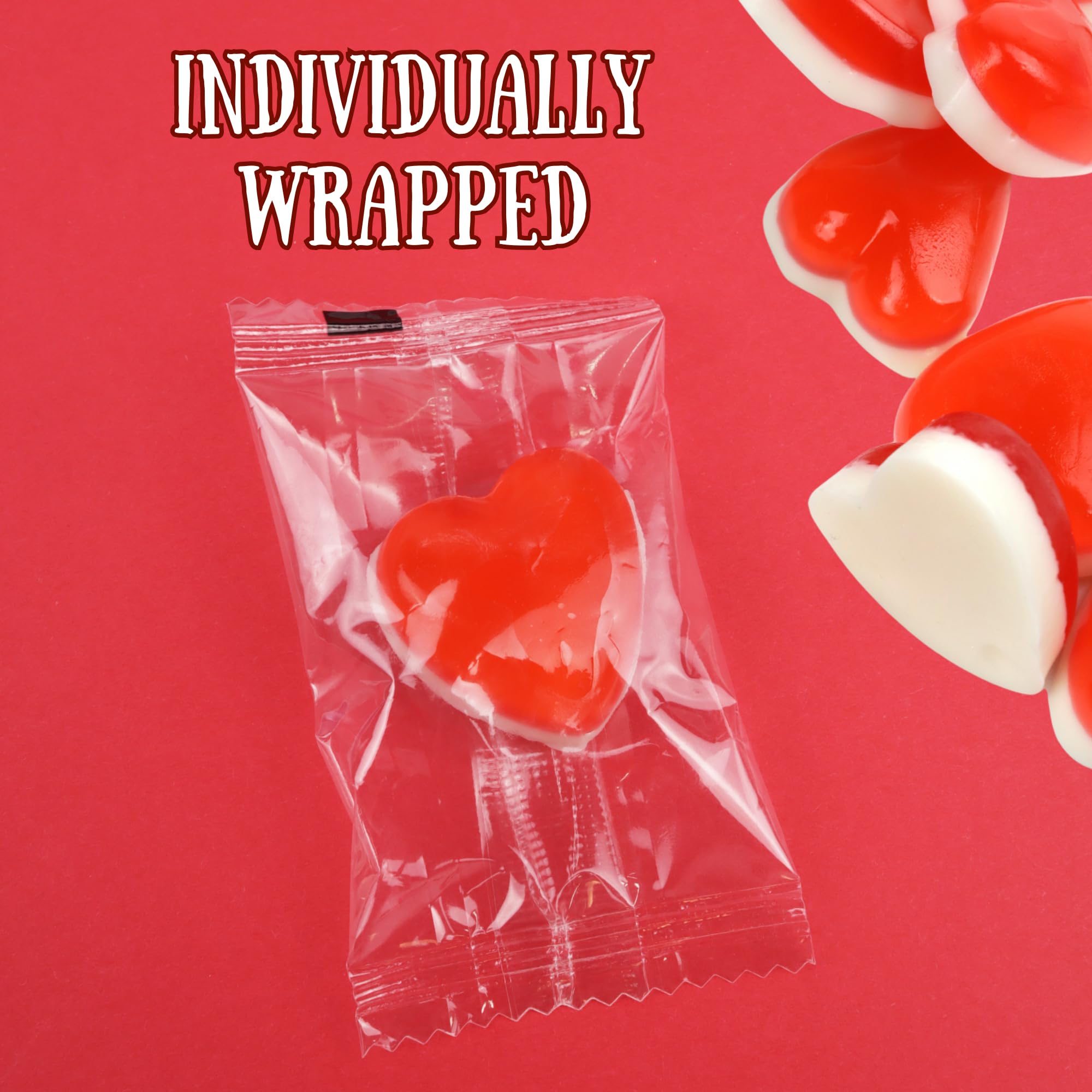 Hello Kitty Valentine's Day Gift Box, Fruit Punch Flavored Gummies Inside, Individually Wrapped Pieces, 3.17 Ounces