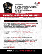 1111 remember me BIological Solution Headstone Cleaner, 32 Oz Concentrate, Makes 1 Gallon