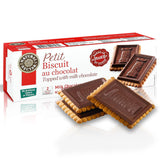 Natural Nectar Petit Biscuit Milk Chocolate 5.29 oz - Crisp European-Style Biscuits Covered in Smooth Milk Chocolate; Snack Cookies for Coffee, Tea