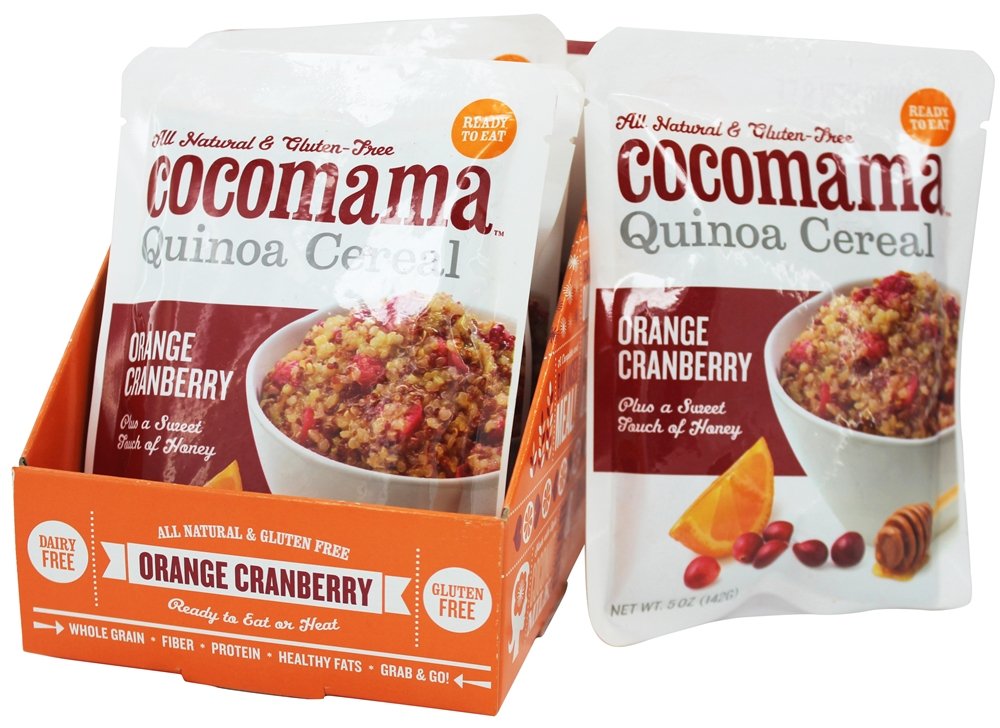 CocoMama Quinoa Cereal Orange Cranberry - 5 oz