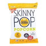 Skinnypop Aged White Cheddar Popcorn, 4.4 Ounce - 12 per case.