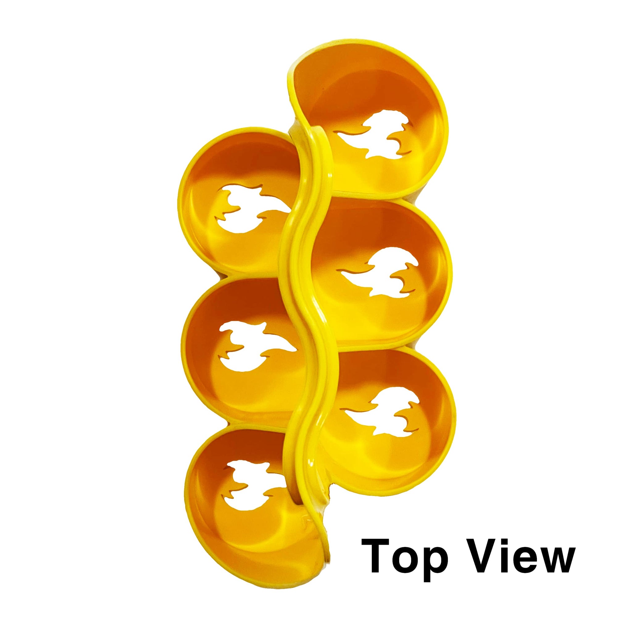 SAUCE CADDY DADDY 6-bottle Carrier for Hot Sauce, Holds Standard 5oz Bottles, Hot Sauce Organizer, Condiment Holder