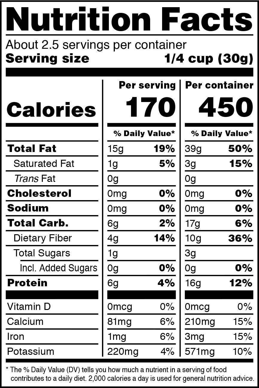 Snak Club All Natural Raw Almonds, 2.75 Ounce (Pack of 6)