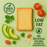 Only Kosher Candy Melba Toast Classic Roasted Original Kosher Parve with No Artificial Flavor, Fresh Natural Ingredients, Kosher Certified Delicious
