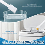 Alyimage® 42 Pcs Disposable Crevice Cleaning Brush Set for Small Spaces, Toilet Bowl, Window Groove, Vent Fan, Door Track, Keyboard