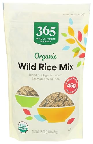 365 by Whole Foods Market, Organic Wild Rice Mix, 16 Ounce