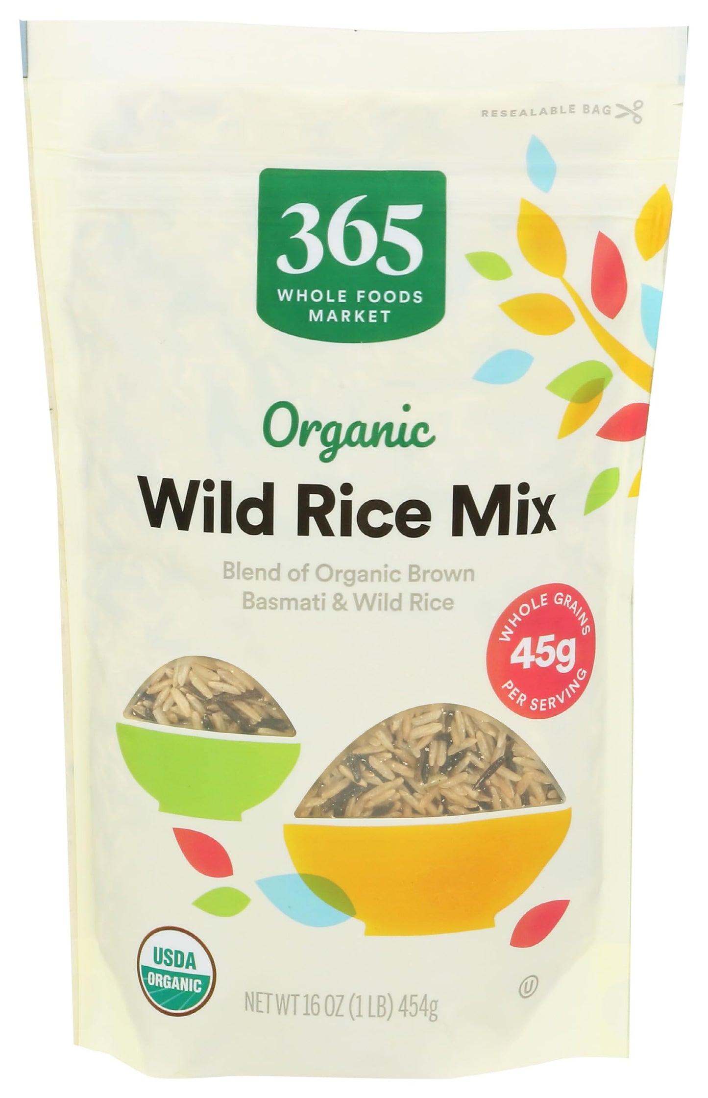 365 by Whole Foods Market, Organic Wild Rice Mix, 16 Ounce