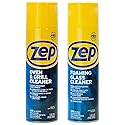 Zep Oven & Grill Cleaner 19 oz (1 Unit) and Zep Foaming Glass Cleaner 19 oz (1 Unit) - Oven and Grill Cleaner with Foaming Glass Cleaner for Kitchen