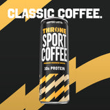 Throne Sport Coffee Latte - 10g protein - 150mg Natural Caffeine and B Vitamins - Lactose-Free, Premium Arabica, NSF Certified, Active Lifestyles
