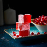 HazerBaba Turkish Delight Candy Pomegranate, 16 Oz (Pack of 1), Dulces
