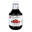 FruitFast 100% Pure Red Raspberry Juice Concentrate - 32 oz Quart Bottle | No Added Sugar, Unsweetened Raspberry Extract for Drinks, Smoothies