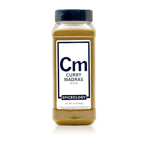 Spiceology - Curry Madras Powder - Indian Curry Seasoning Spice Blend - 16 ounces
