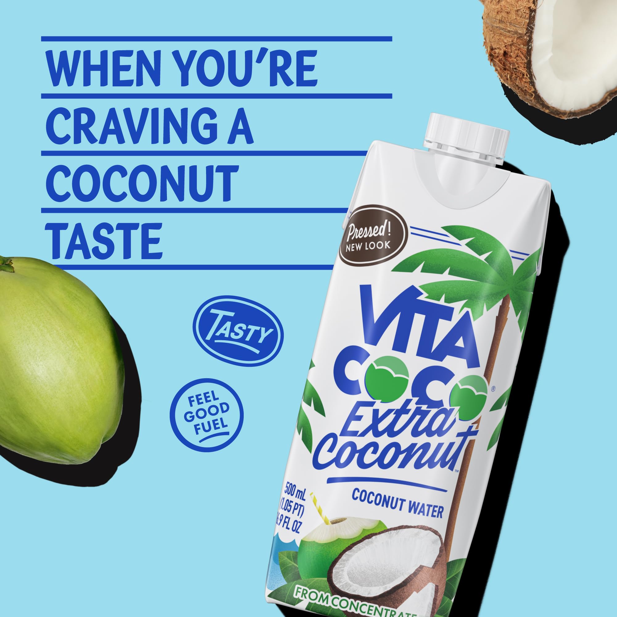 Vita Coco Extra Coconut 16.9 Fl Oz (1 Count)