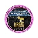 Moose Munch Coffee by Harry & David, Maple Vanilla, 100 Single Serve Cups Medium Roast