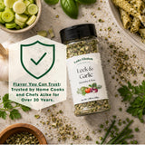 Lesley Elizabeth Leek & Garlic Seasoning & Pesto - All-Natural Herb & Garlic Blend for Chicken, Pasta, Vegetables & Sandwiches | Gourmet All-Purpose