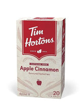 Tim Hortons Apple Cinnamon Herbal Tea, 20 tea bags, 40g (1.4oz), imported from Canada