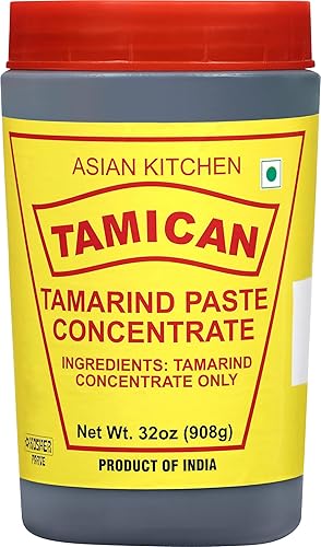 Asian Kitchen Tamarind Concentrate 32oz (2lbs ) 908g (Bulk Value Pack) ~ Gluten Free, No added sugar | All Natural | Vegan | NON-GMO | No Colors |