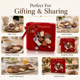 Lambertz European Cookie Tin - 92 Cookies, 10 Varieties - Ready To Serve And Gift-Ready For Sweetheart Sharing And Office Treats - 26 Ounces