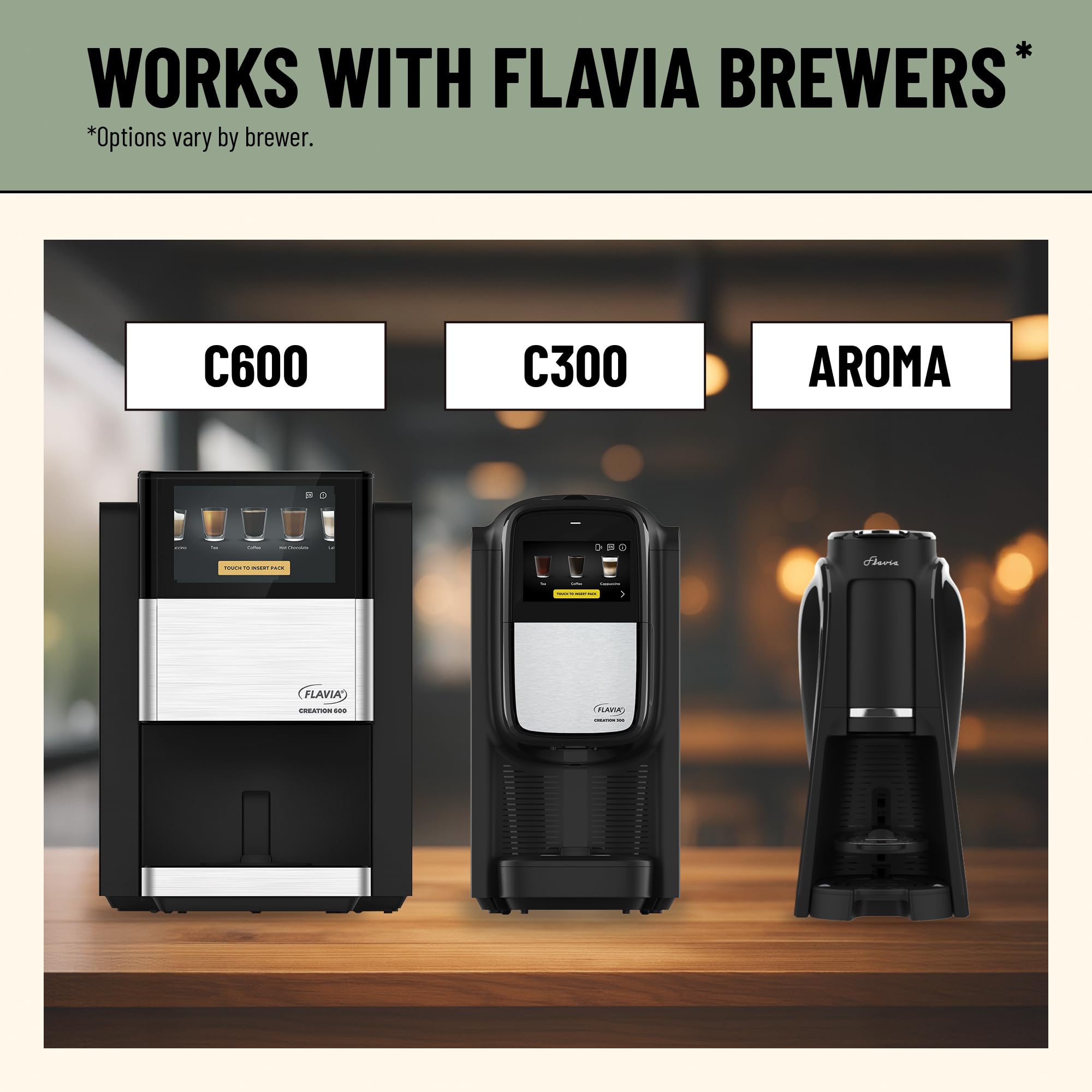 ALTERRA Coffee Morning Roast Single Serve Freshpacks for MARS DRINKS FLAVIA Brewer, 20 Packets