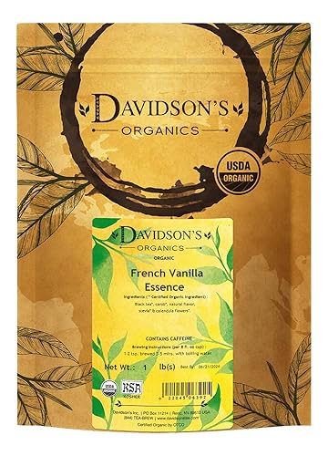 Davidson's Tea Bulk, French Vanilla Essence, 16-Ounce Bag