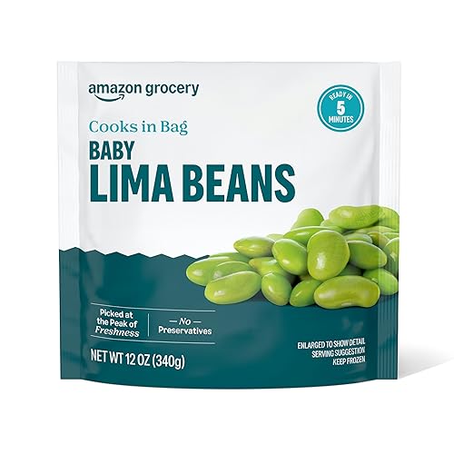 Amazon Grocery, Baby Lima Beans, 12 Oz, Frozen