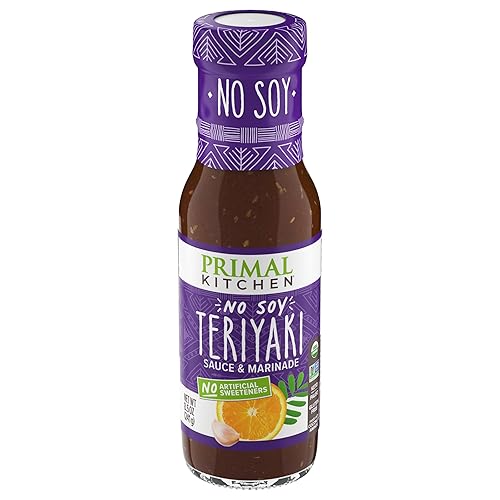 Primal Kitchen Organic No Soy Teriyaki Sauce & Marinade, 8.5 OZ