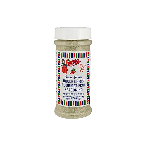 Bolner's Fiesta Uncle Chris Gourmet Fish Seasoning 5oz
