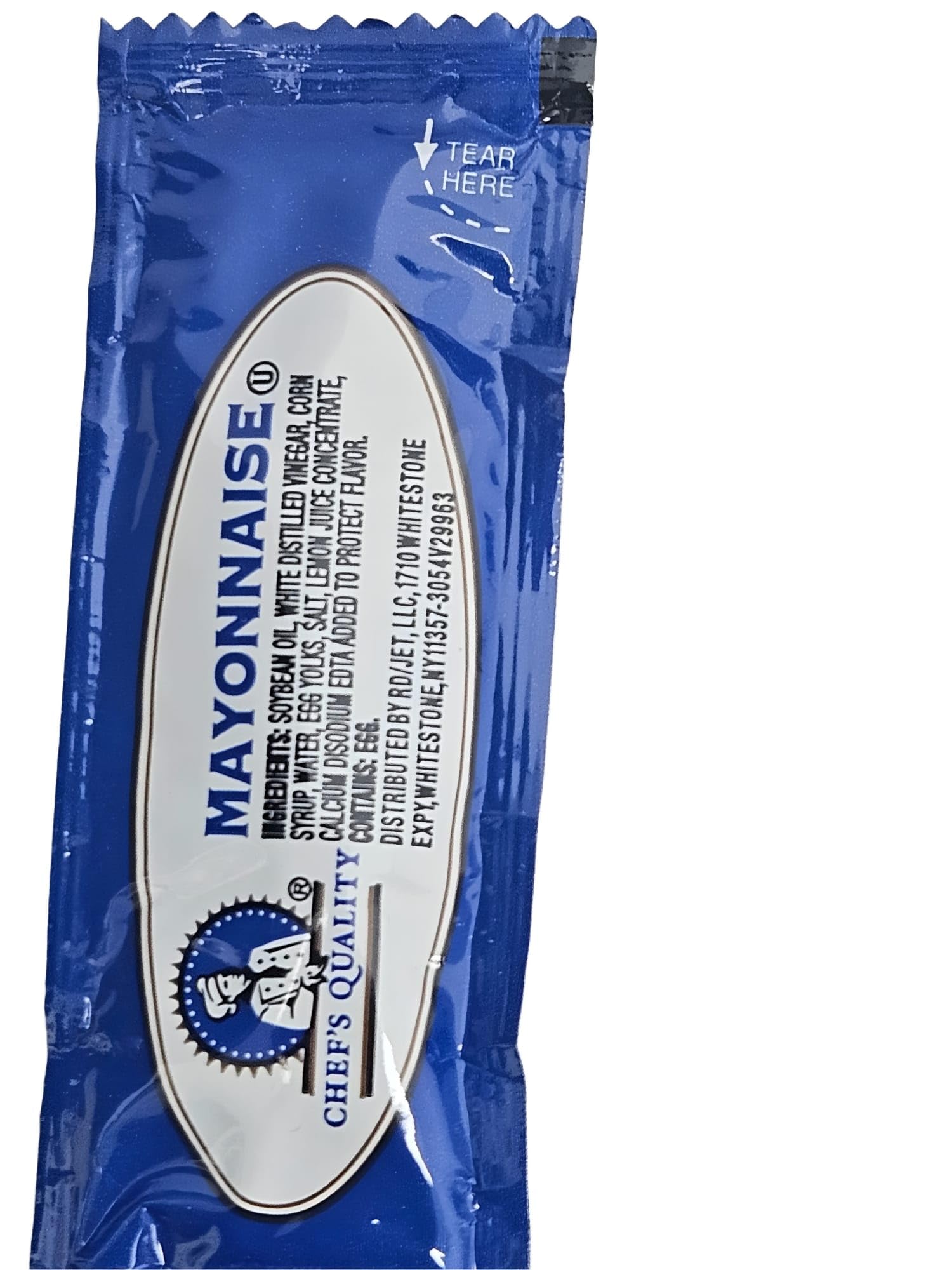 Chef's Quality Condiments & Sauces Assortments, Single Serve Packets 0.24 Oz, 200 Count. Ideal for food service, concessions, c-stores, and parties