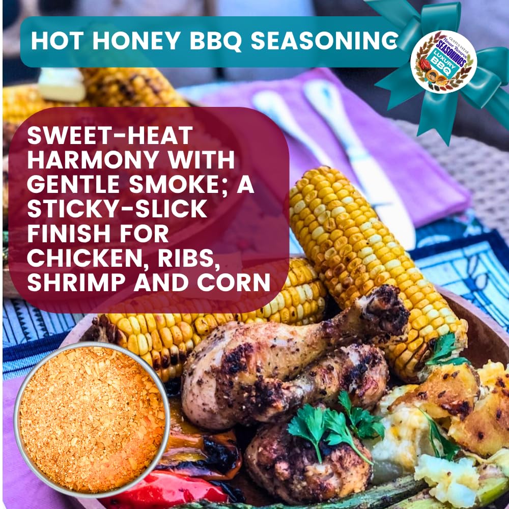 Luxury BBQ House Reserve Seasonings | Gift Packaged Set of 3 | Artisanal Gift Pack | All Natural, Non GMO Seasoning | Gourmet Spice Blends & Rubs |
