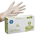 MedPride Powder-Free Latex Exam Gloves, Large, Box/100