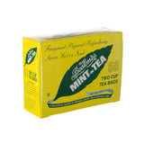 Boston's Mint-in-Tea, 50 Two Cup Tea Bags (Pack of 6 Boxes), Individually Wrapped Tea Bags of a Blend of Orange Pekoe Tea and Kentucky Spearmint