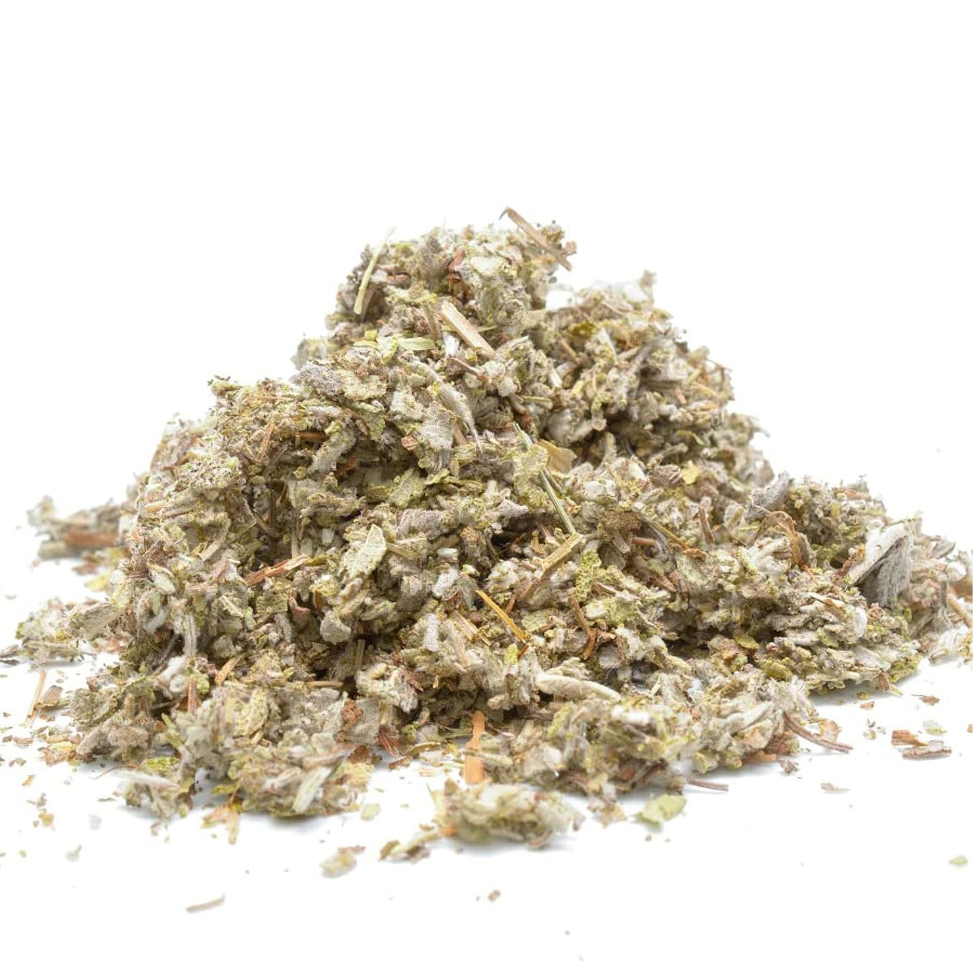 NY Spice Shop Rubbed Sage Leaf - 8 Ounce Fresh Ground Sage (Salvia officinalis) Seasoning Bulk Herb - Perfect for Earthy Flavor, Sausage Making