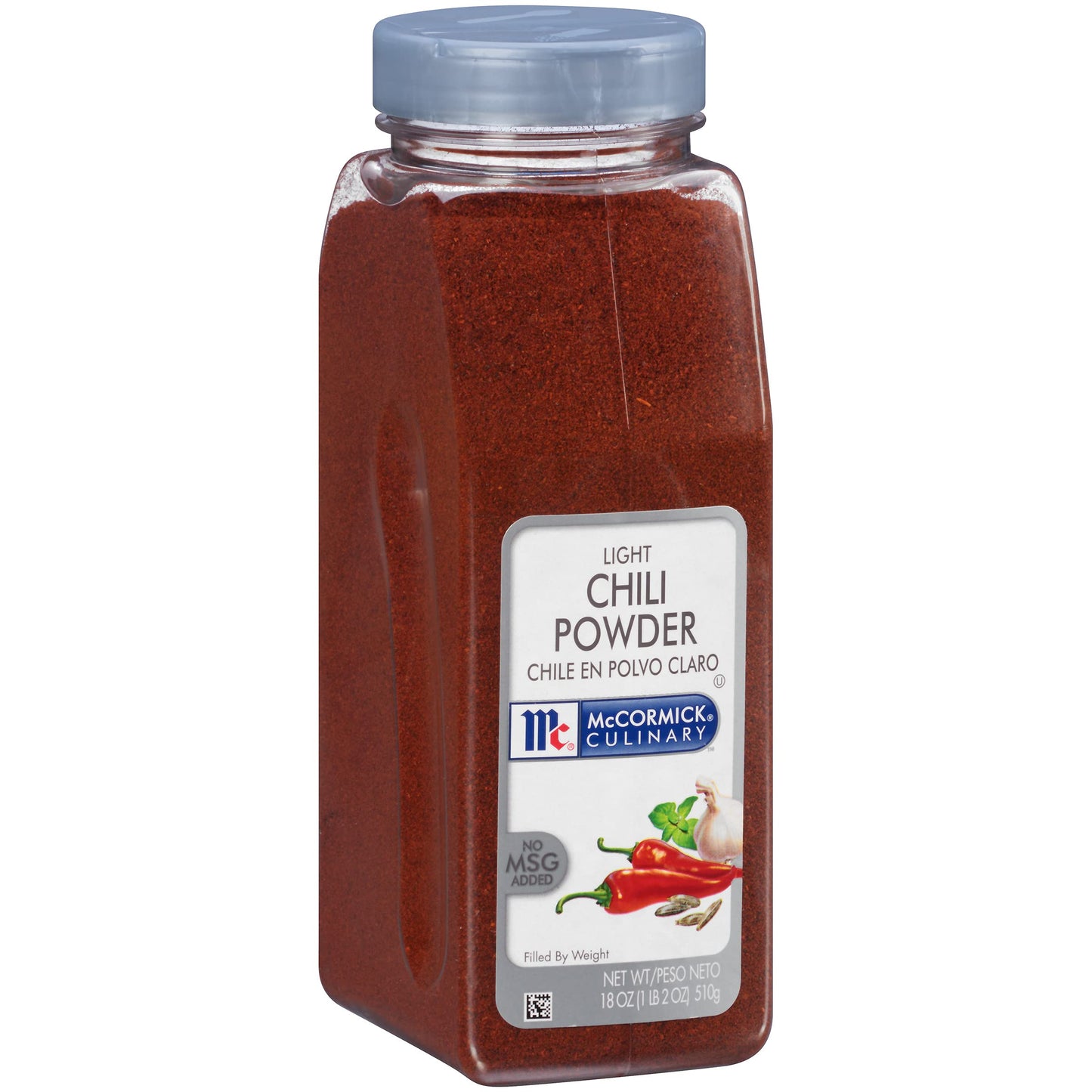McCormick Culinary Light Chili Powder, 18 oz - One 18 Ounce Container of Light Red Chili Powder for Cooking, Perfect for Tex-Mex and Mexican Cuisines