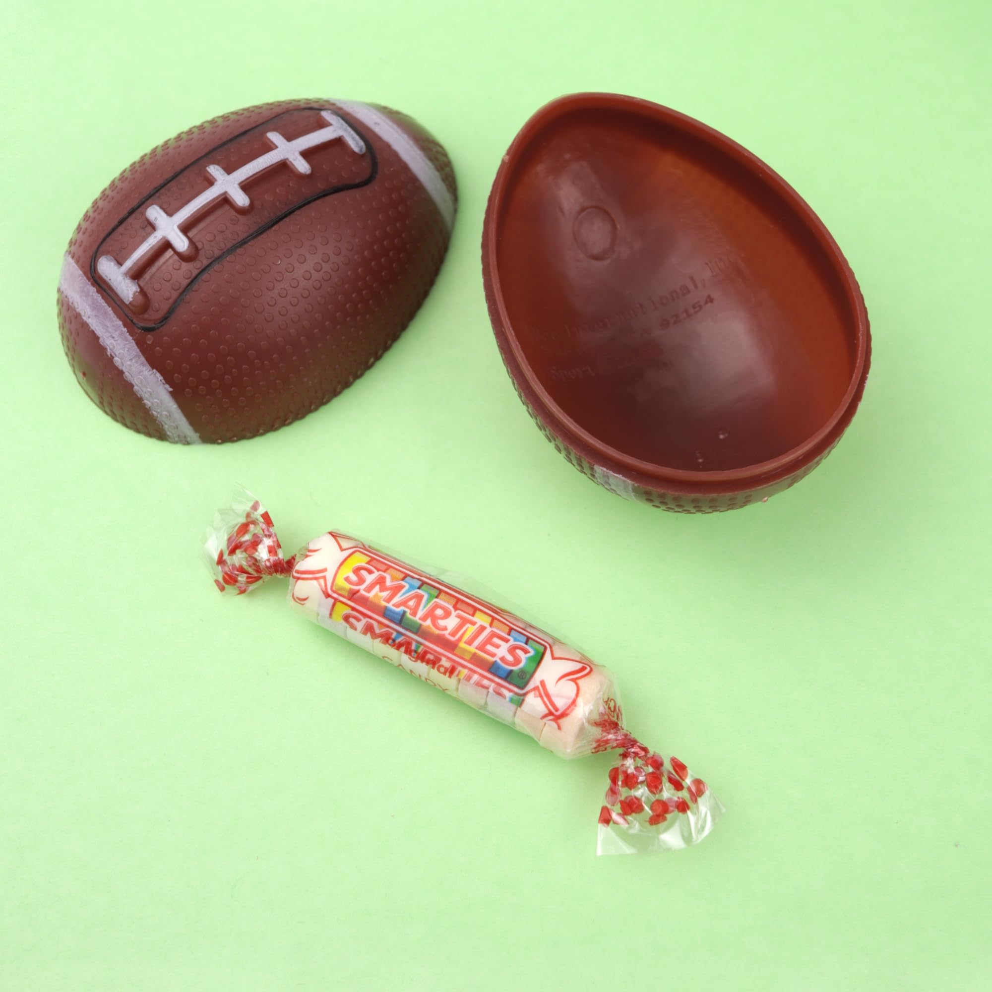 Candy Filled Easter Eggs, Sports Themed for Hunts and Baskets, 12 Pieces