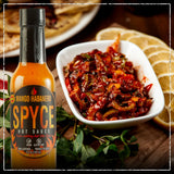SPYCE Habanero Hot Sauce, Vegan, Gluten Free, Low Sodium, Non-GMO, No MSG, No Sugar, No Filler (5 oz, Mango Habanero)