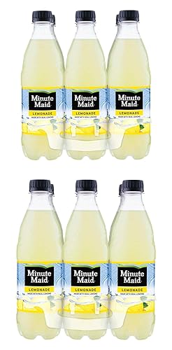 minute maid lemonade 16.9 fl oz pack of 2 total 12 bottles 202.8 fl oz