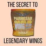 Croix Valley Parmesan Garlic Wing & BBQ Booster™ Garlic Parmesan Wing Seasoning - Dry Rub & Finishing Dust for Wings, Fries & Chicken - 3 Pack (7 oz
