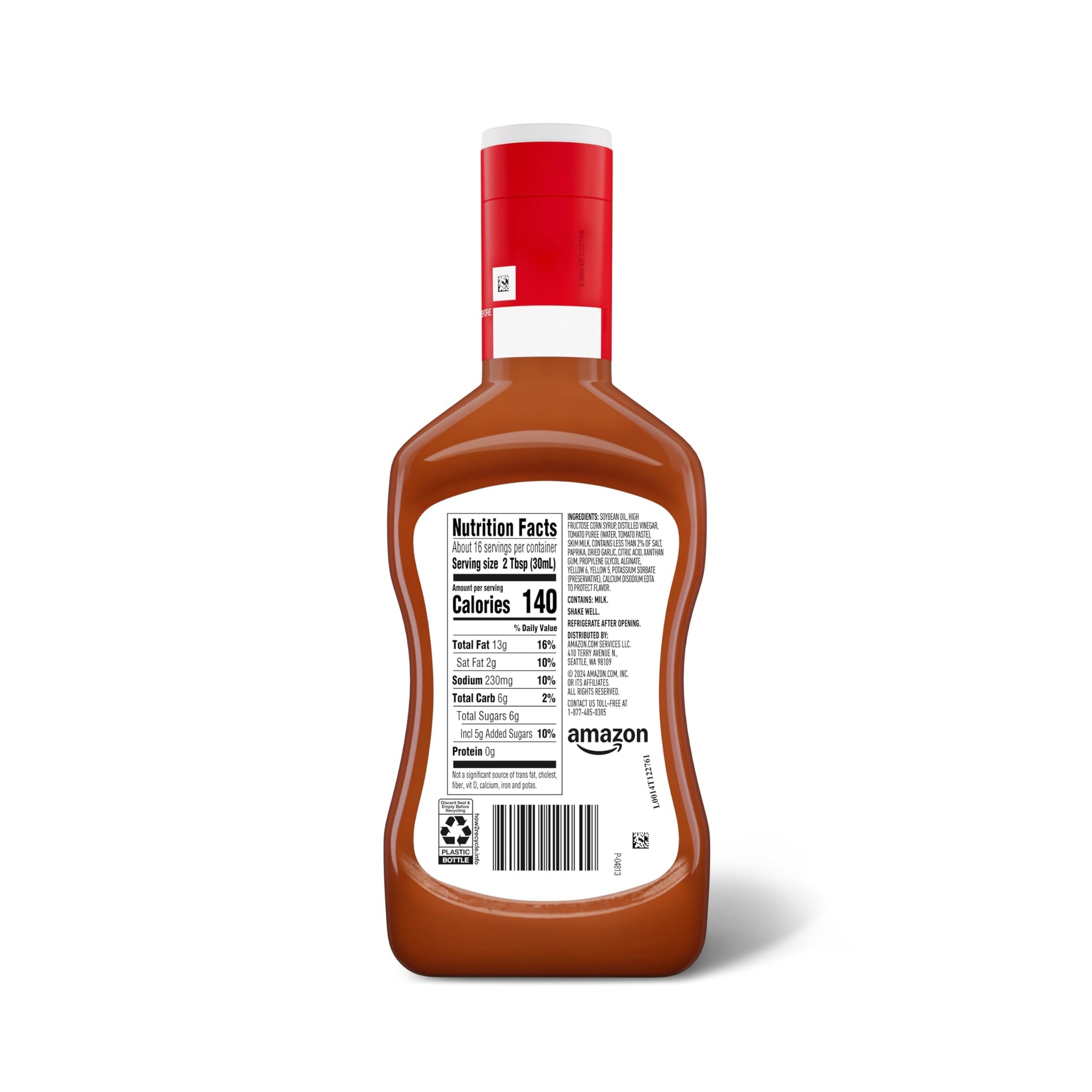 Amazon Saver, Creamy French Dressing, 16 Fl Oz
