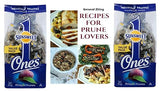 Sunsweet Ones Individual Pitted Prunes - 2 PACKS (12 oz each) of Individually Wrapped Dried Prunes PLUS Our Prune Recipe E-Book (Downloadable)