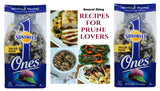 Sunsweet Ones Individual Pitted Prunes - 2 PACKS (12 oz each) of Individually Wrapped Dried Prunes PLUS Our Prune Recipe E-Book (Downloadable)