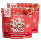 Nature's Garden Probiotic Strawberry Yoggies 21oz (30 x 0.7oz) Pack of 2 - Strawberry Yogurt-Covered Fruit Bites, High Fiber, Real Fruit Pieces, No