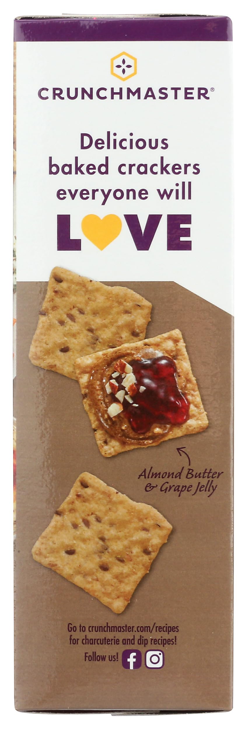 Crunchmaster Sea Salt Multi-Grain Crackers, 3.54 OZ
